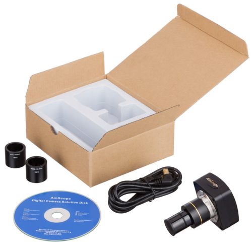 1.3 MP microscope camera package